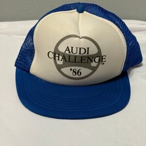 1986 Audi Challenge Snapback Vintage Foam Trucker Cap